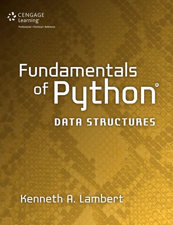 Fundamentals of Python: Data Structures