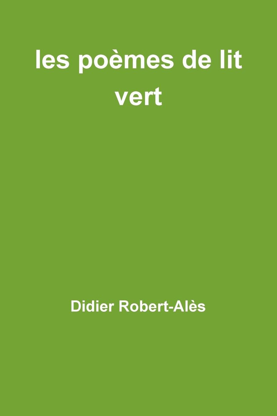 les poèmes de lit vert