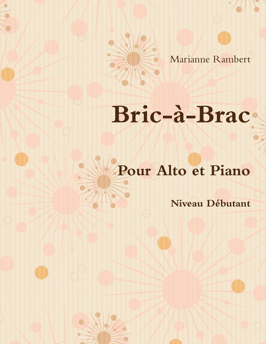 Bric-A-Brac Pour Alto Et Piano