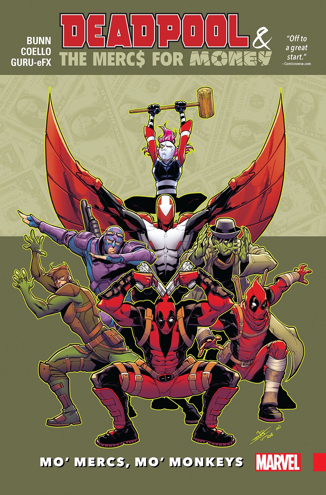 Deadpool & The Mercs For Money Vol. 1: Mo' Mercs, Mo' Monkeys