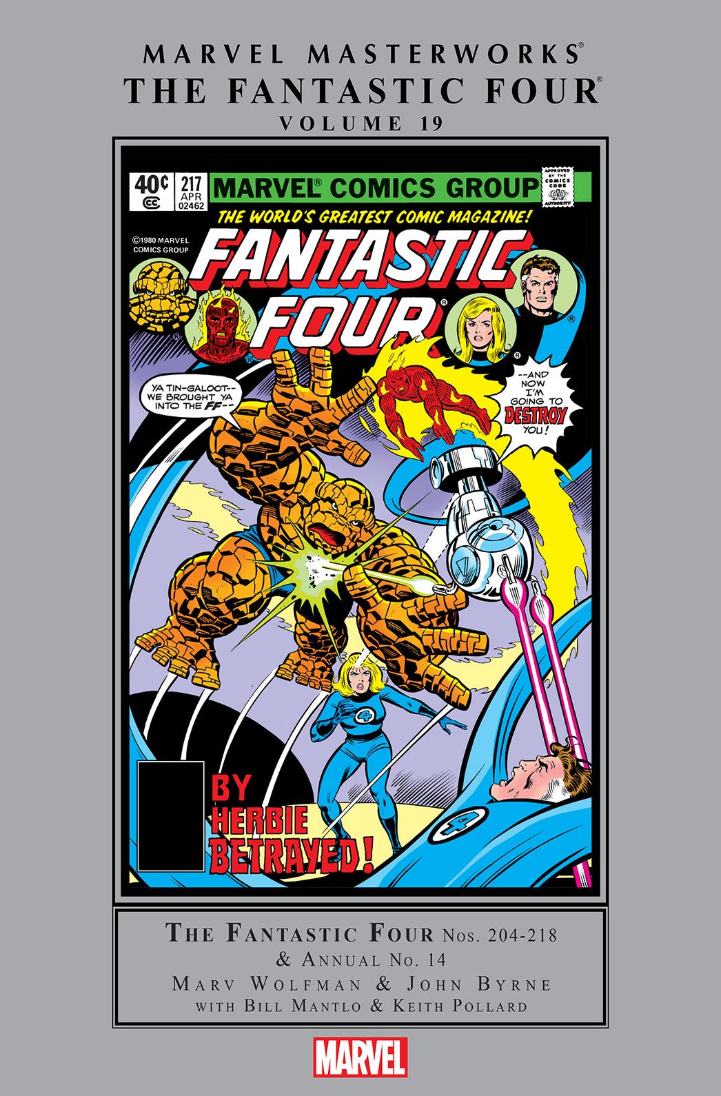 Fantastic Four Masterworks Vol. 19
