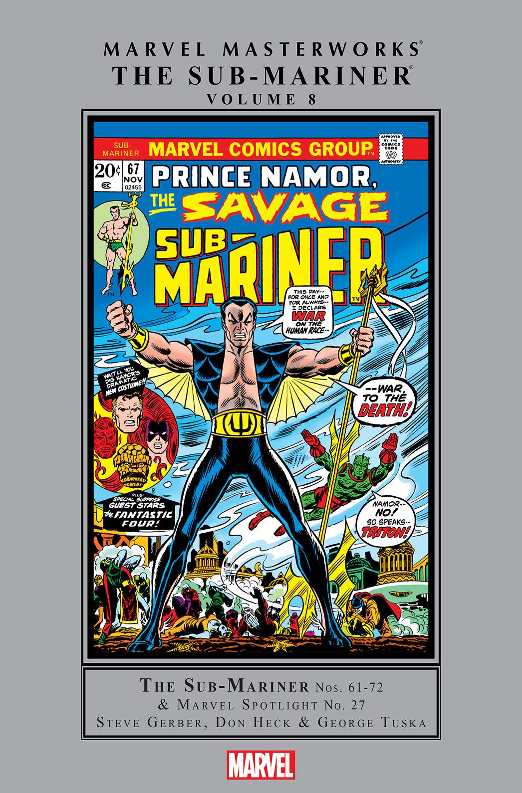 Marvel Masterworks: The Sub-Mariner Vol. 8