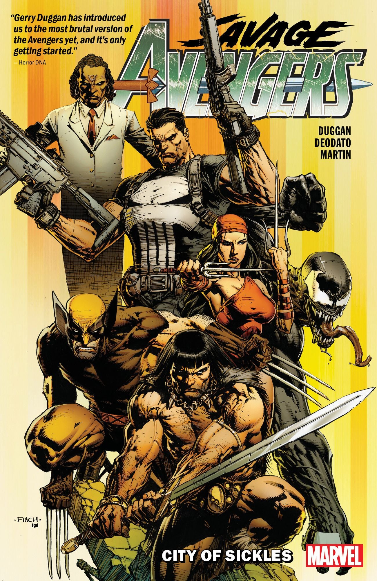 Savage Avengers 1 : City of Sickles