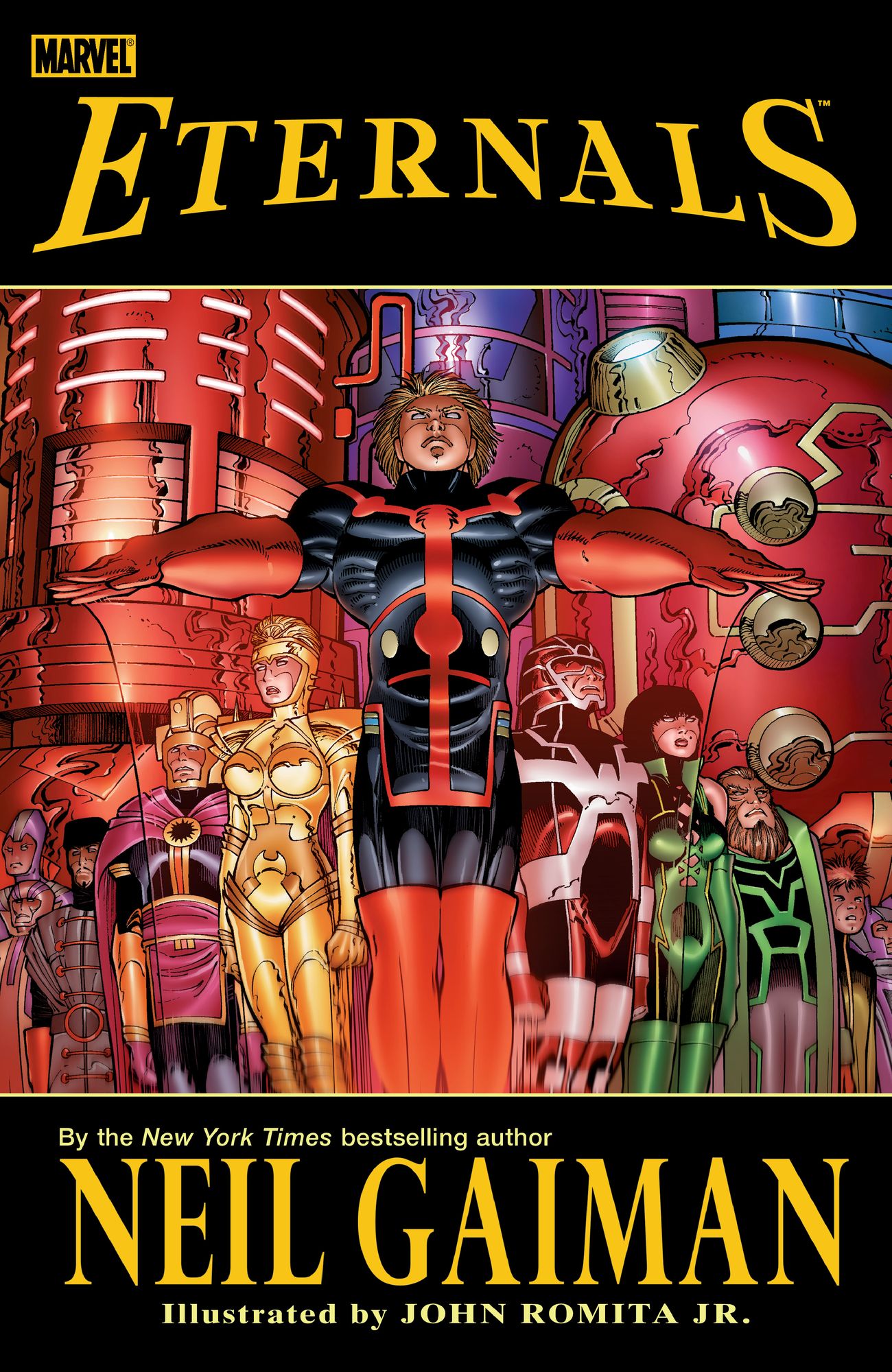 Eternals by Neil Gaiman & John Romita Jr.