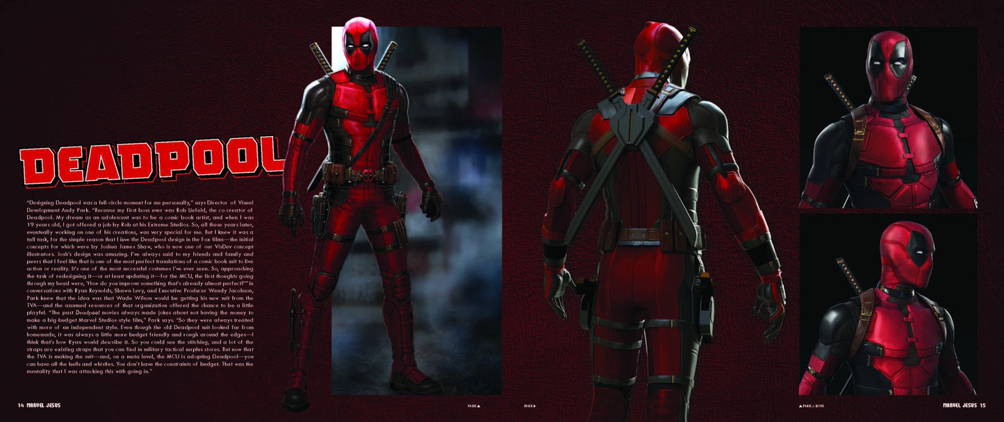 MARVEL STUDIOS' DEADPOOL & WOLVERINE: THE ART OF THE MOVIE SLIPCASE