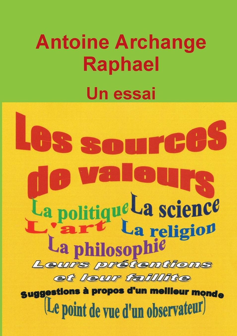 Les sources de valeurs