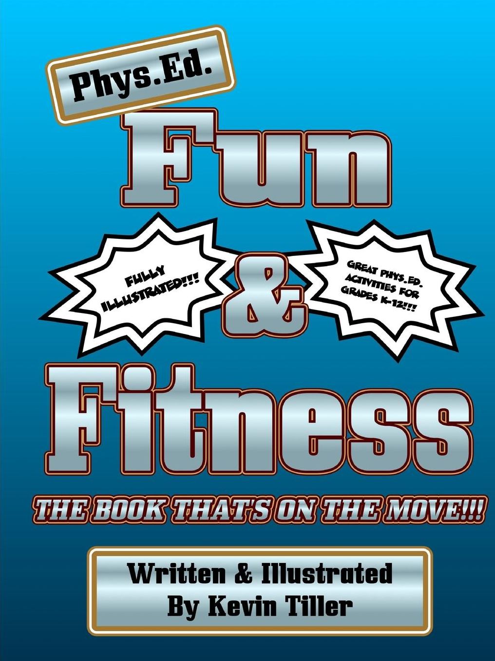 Phys. Ed. Fun & Fitness Black & White