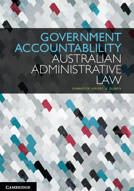 Government Accountability: Australian Administrative Law