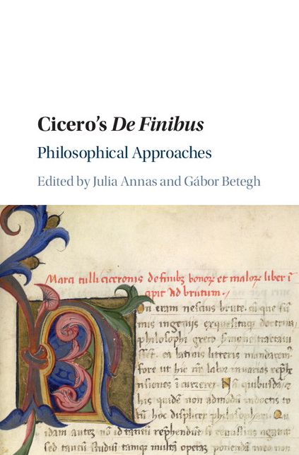 Cicero's De Finibus: Philosophical Approaches