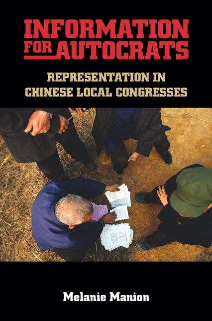 Information for Autocrats: Representation in Chinese Local Congresses