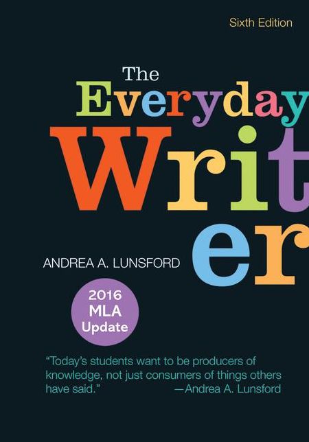 Everyday Writer (Spiral), 2016 MLA Updated