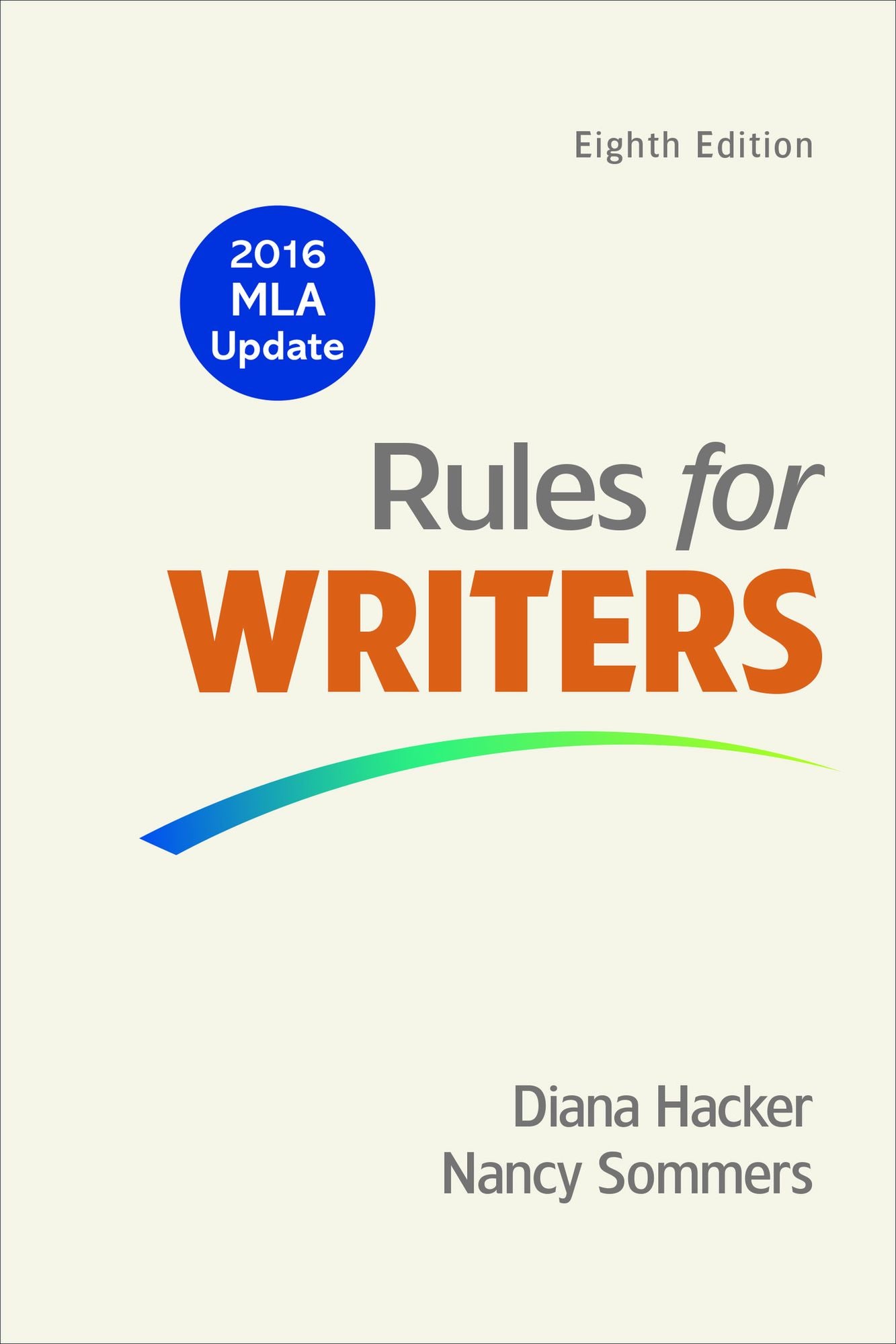 Rules for Writers - Tabbed Version MLA Updated