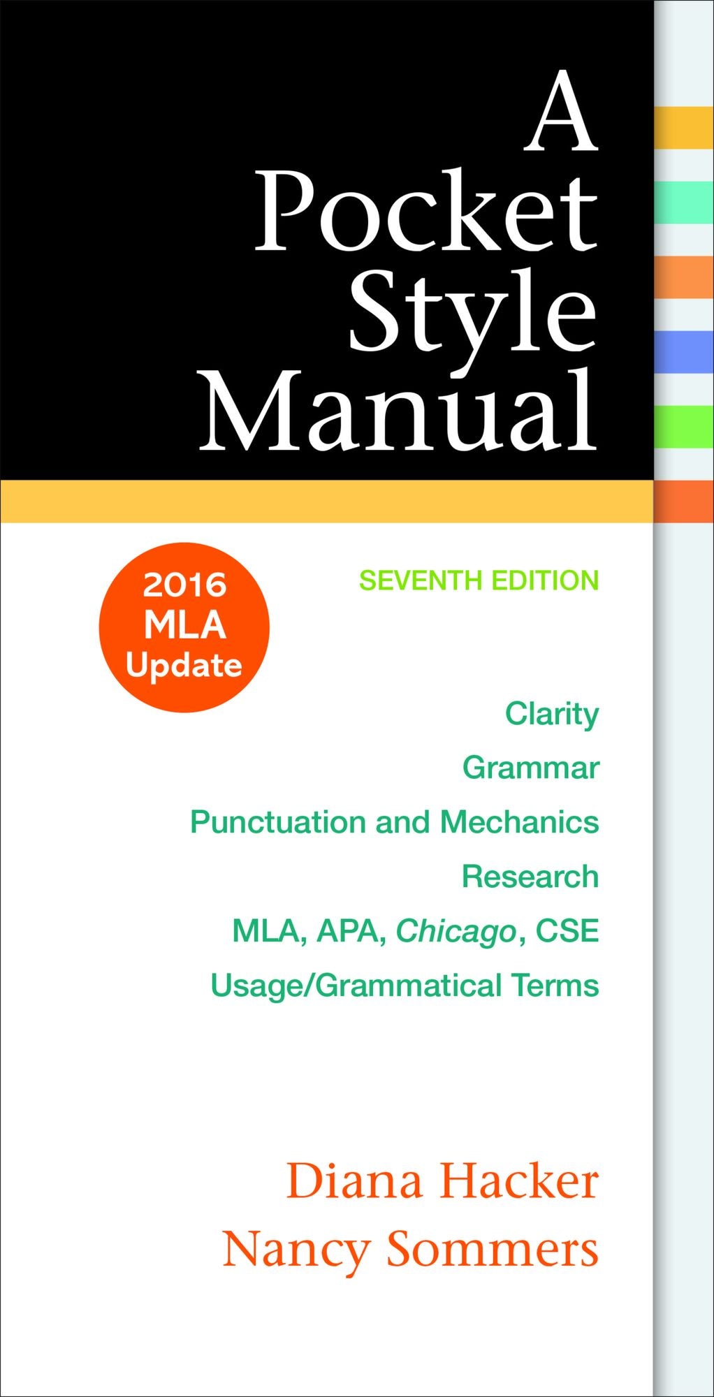 Pocket Style Manual - 2016 MLA Updated