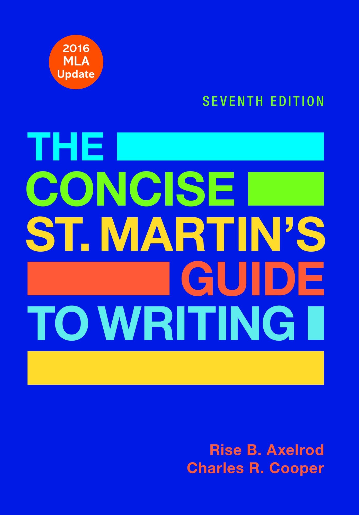 Concise St. Martin's Guide to.., MLA Updated