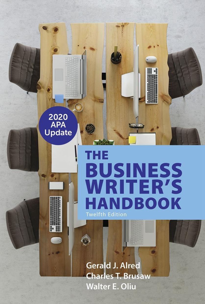 The Business Writer's Handbook with 2020 APA Update