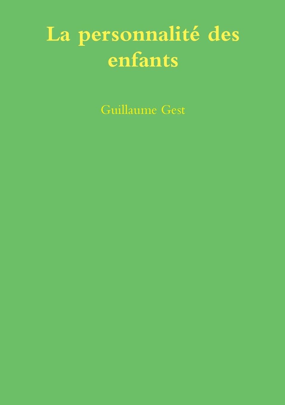 La personnalité des enfants