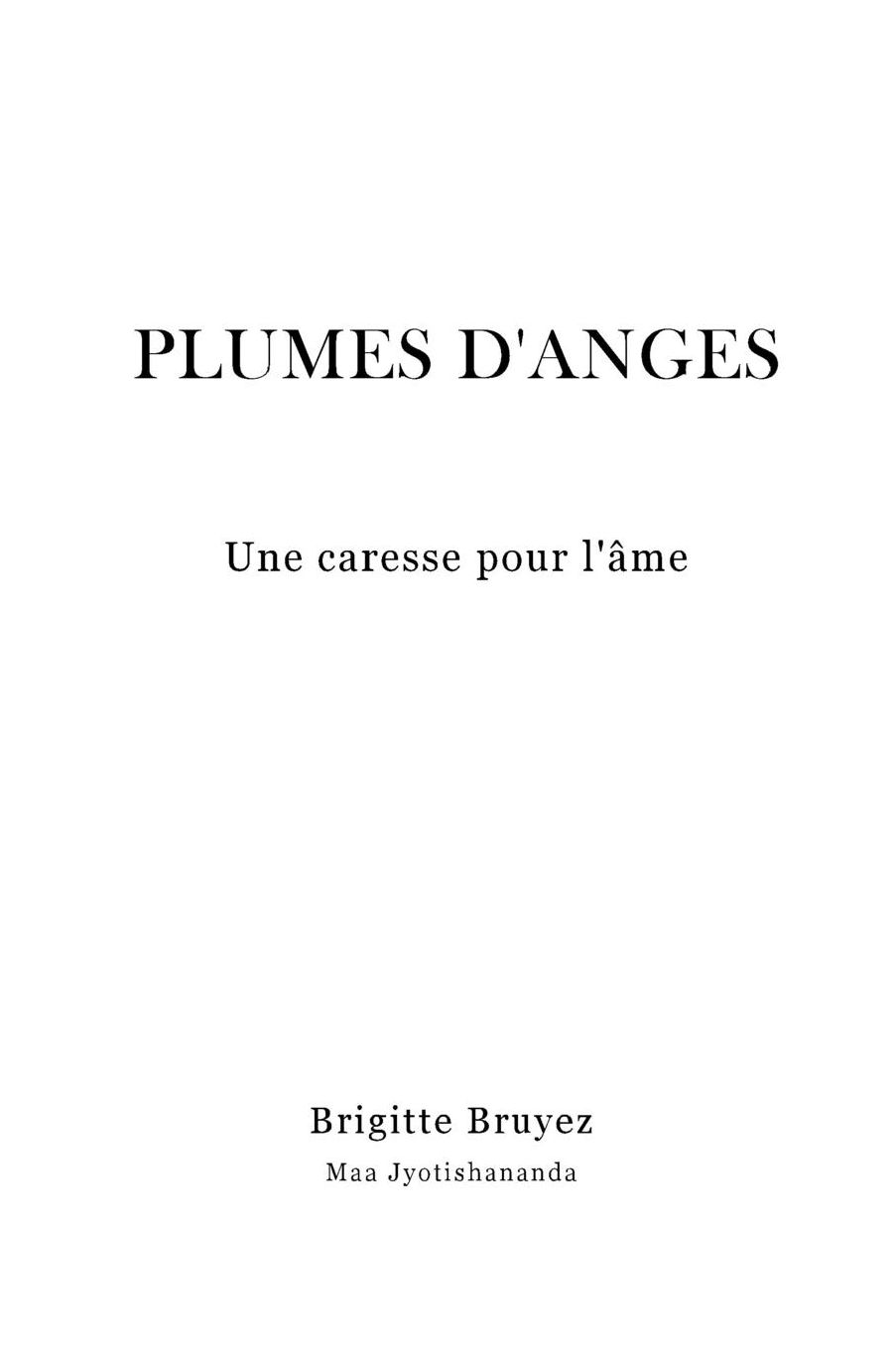 Plumes d'anges