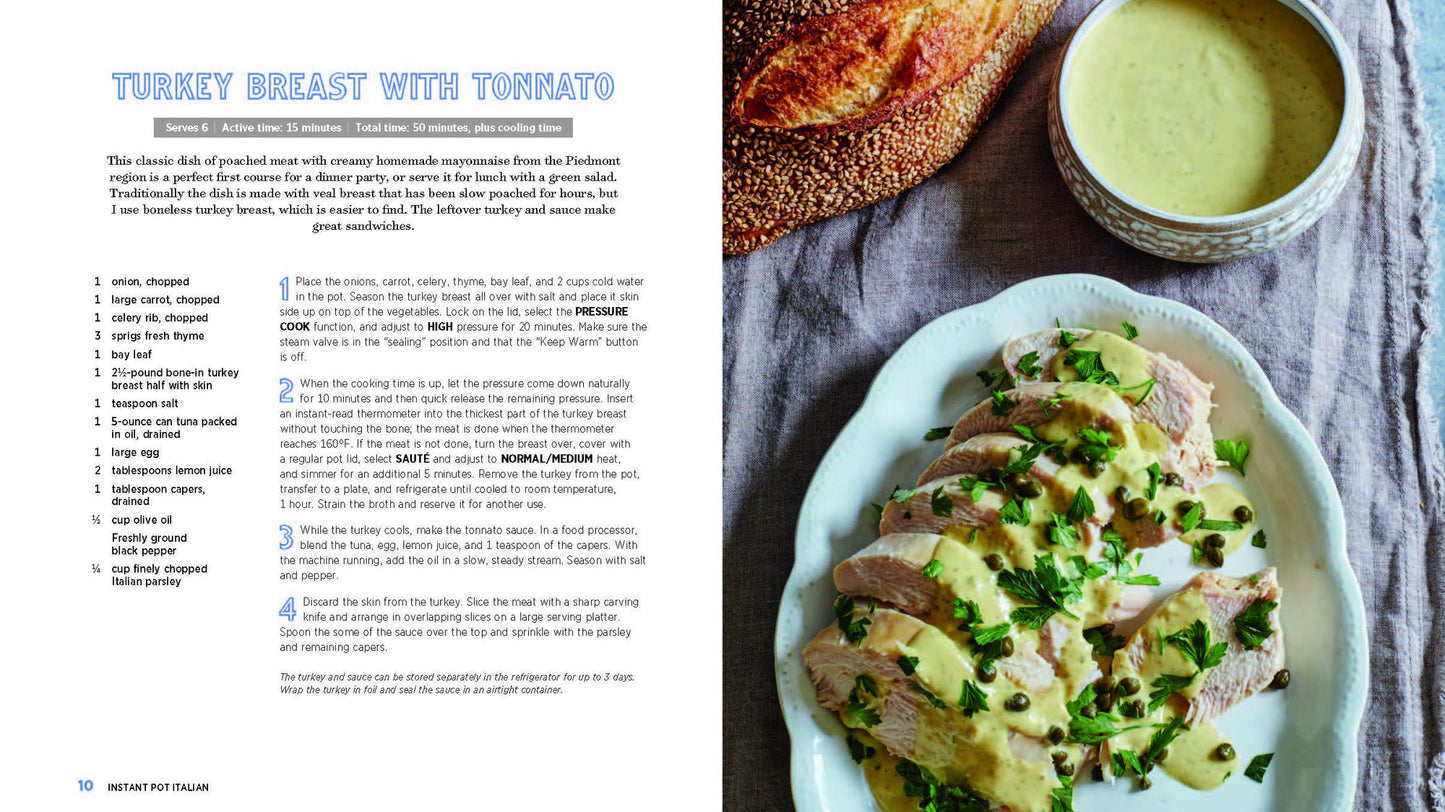 Instant Pot Italian: 100 Irresistible Recipes Made Easier Than Ever