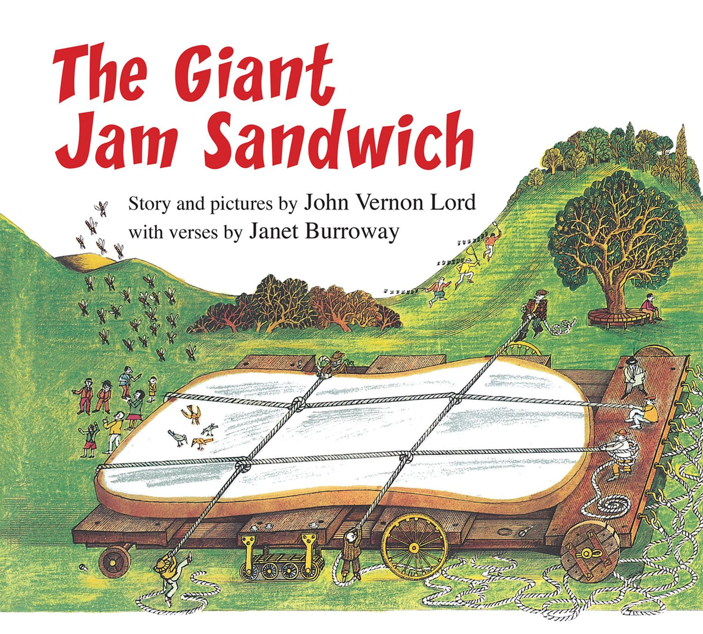 The Giant Jam Sandwich (lap board book)