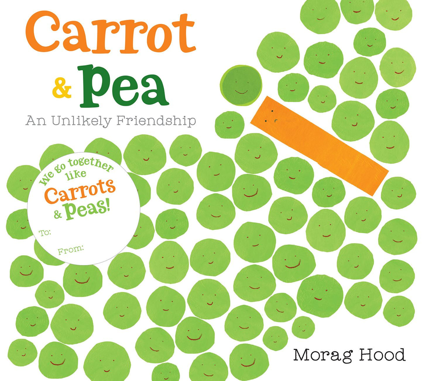 Carrot and Pea (Board Book): An Unlikely Friendship