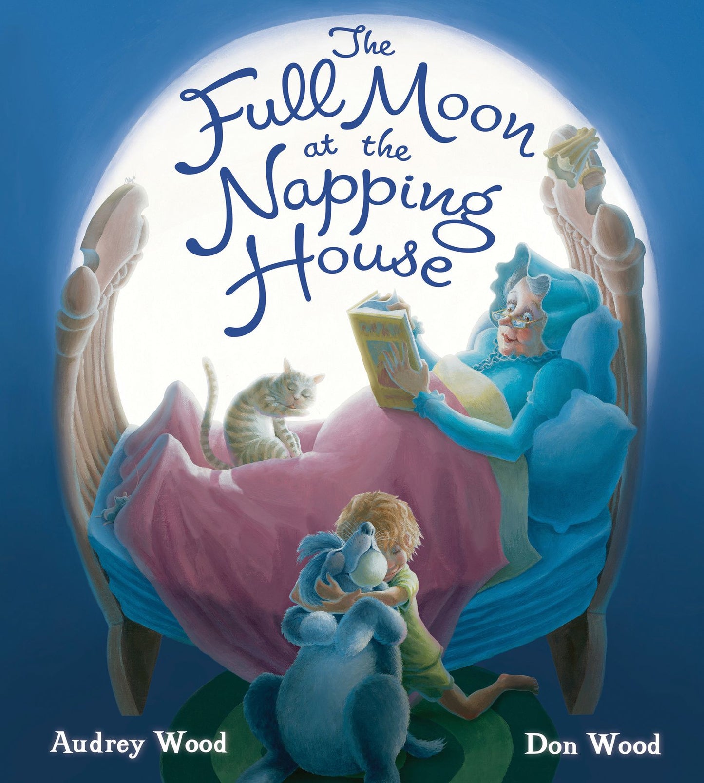 The Full Moon at the Napping House (Padded Board Book)