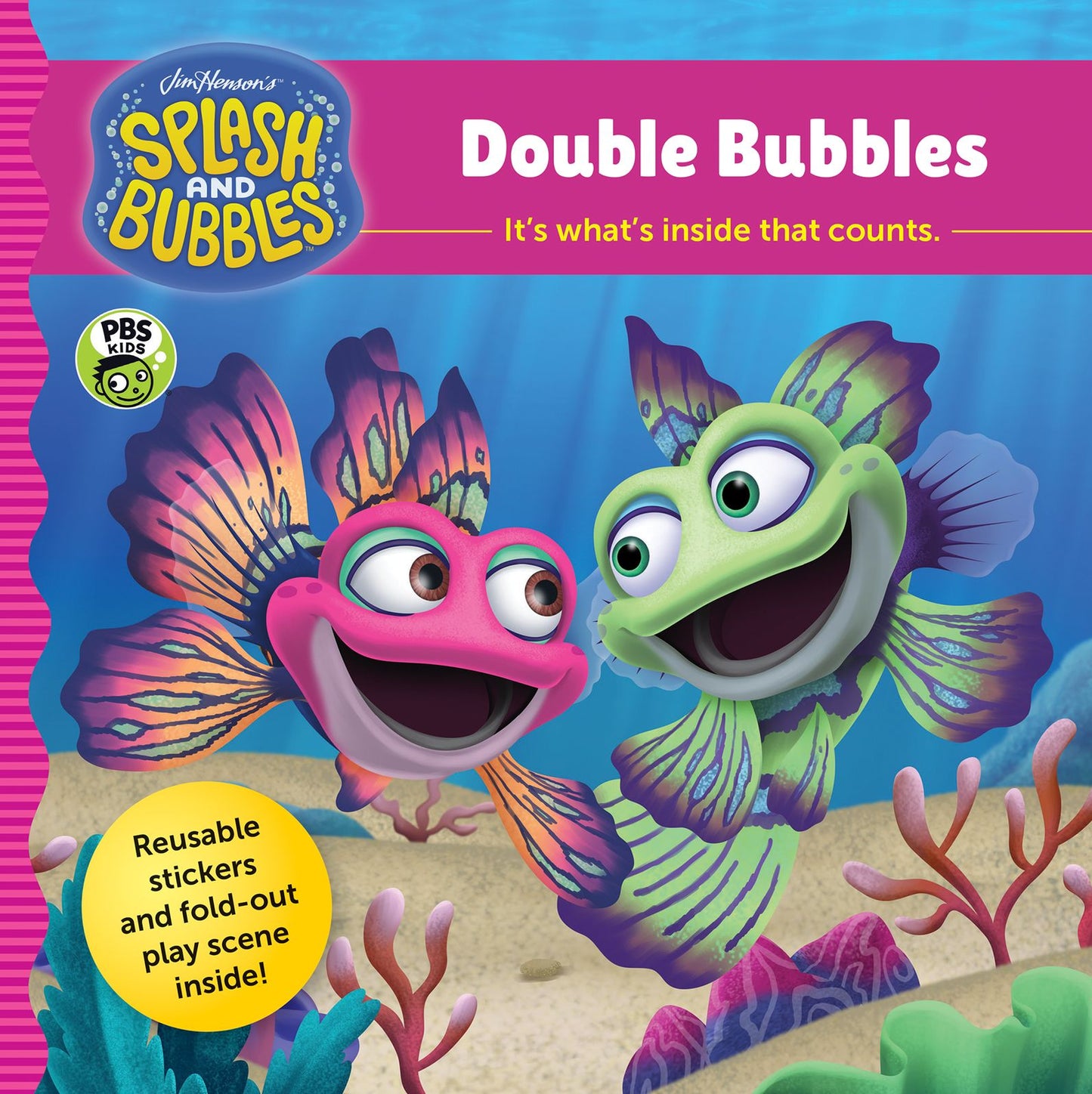 Splash and Bubbles: Double Bubbles with sticker play scene