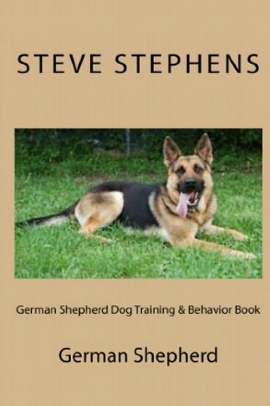German Shepherd Dog Training & Behavior Book