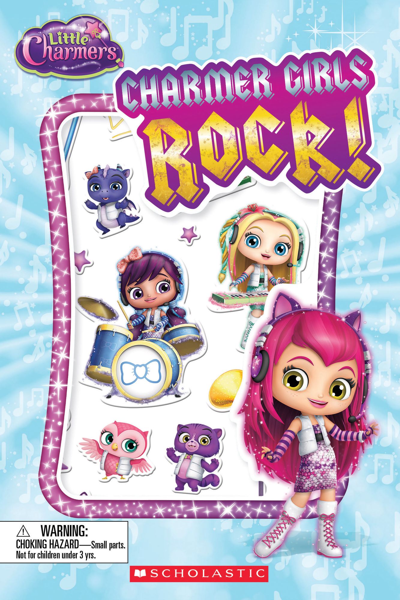 Charmer Girls Rock! (Little Charmers: Reader with Puffy Stickers)