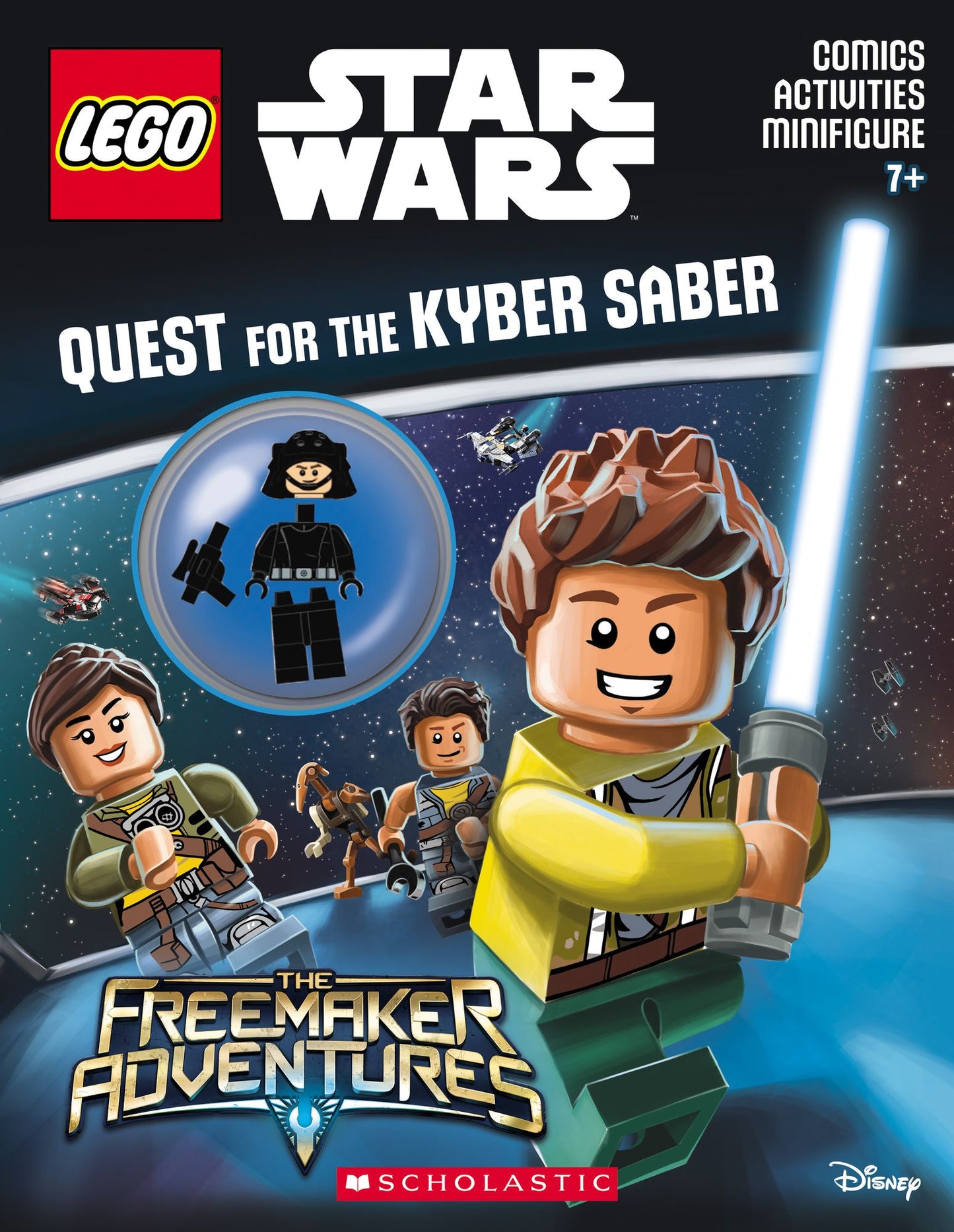 Quest for the Kyber Saber (LEGO Star Wars; Activity Book with Minifigure)