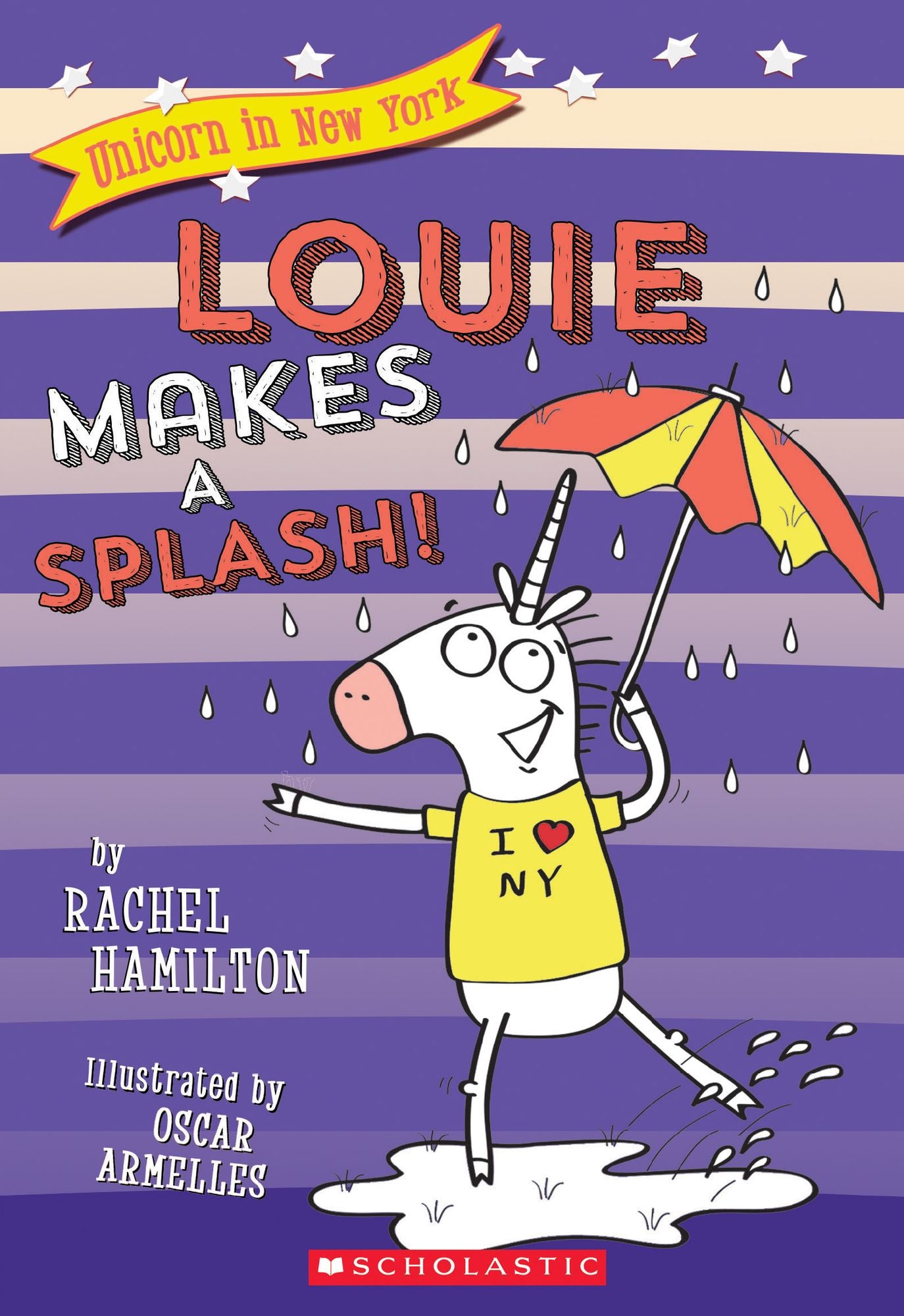 Louie Makes a Splash! (Unicorn in New York #4)