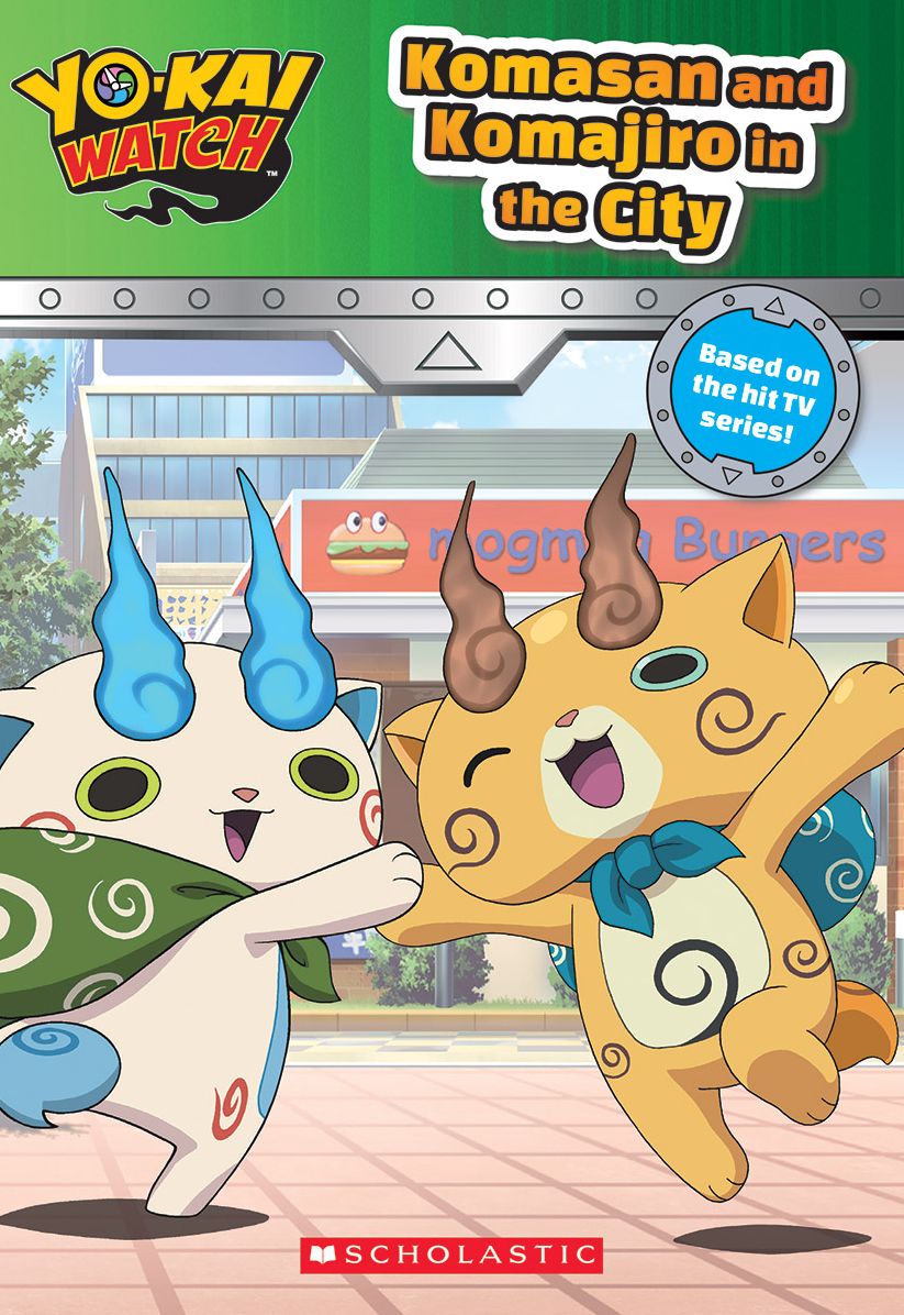 Yo-Kai Watch: Komasan and Komajiro in the City