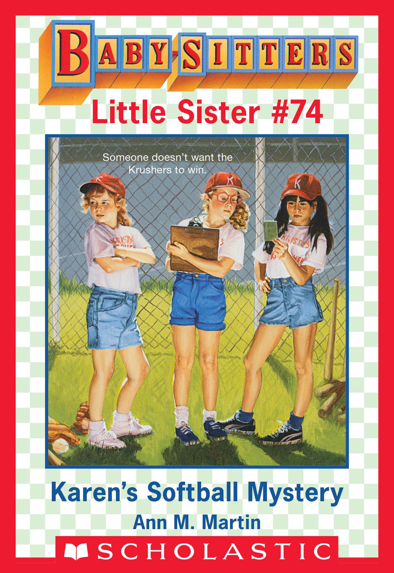 Karen's Softball Mystery (Baby-Sitters Little Sister #74)