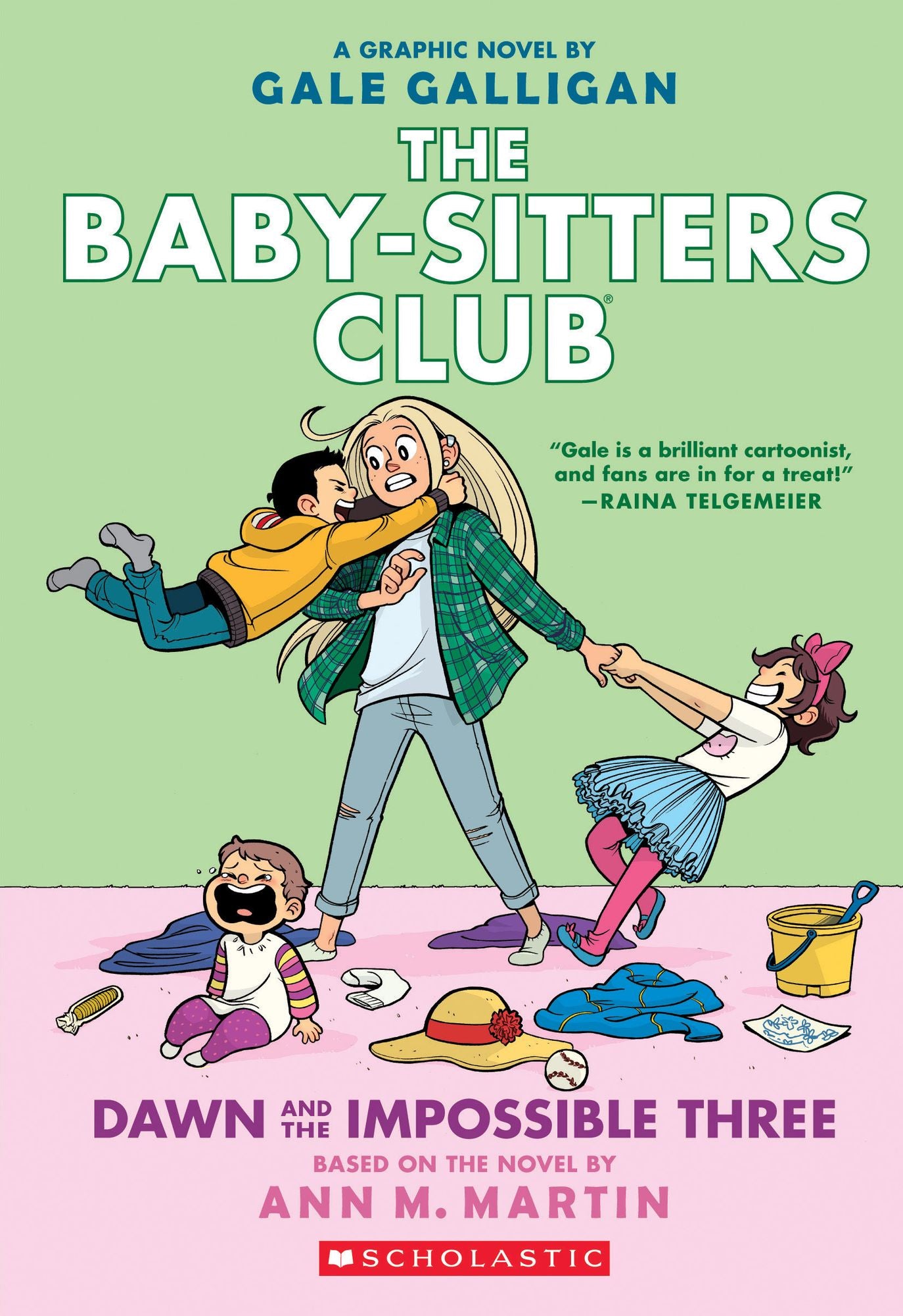Dawn and the Impossible Three (The Baby-sitters Club Graphic Novel #5): A Graphix Book