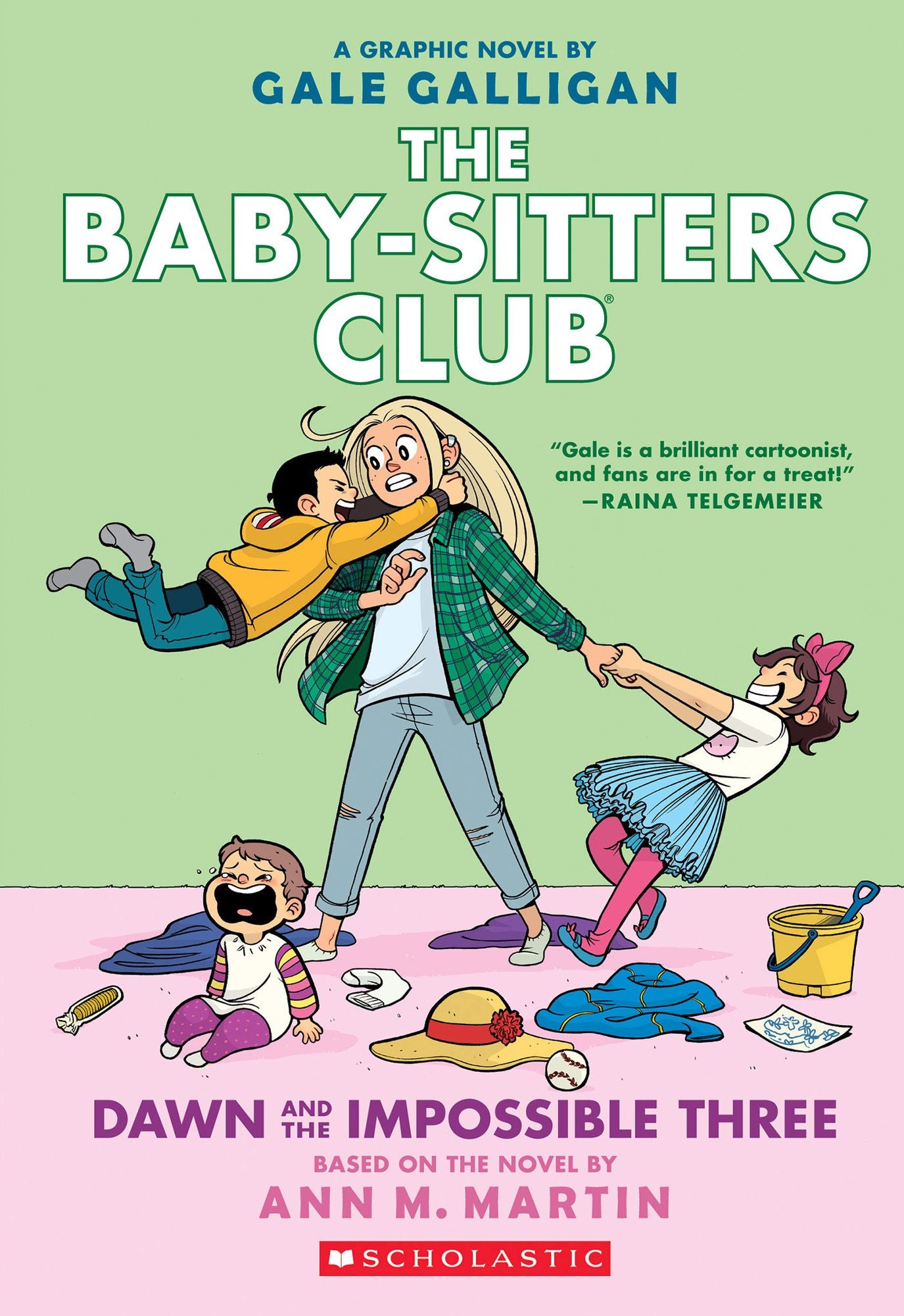 Dawn and the Impossible Three: Full-Color Edition (The Baby-Sitters Club Graphix Series #5)