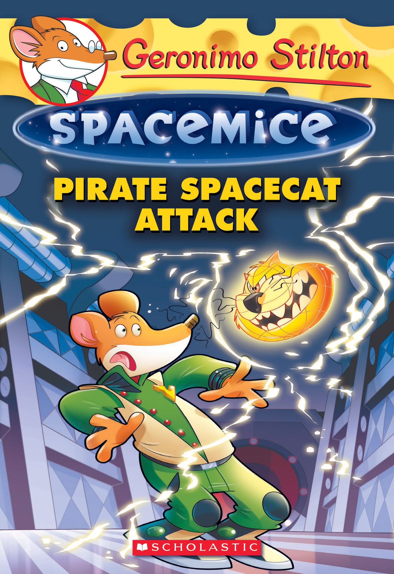 Pirate Spacecat Attack (Geronimo Stilton: Spacemice Series #10)