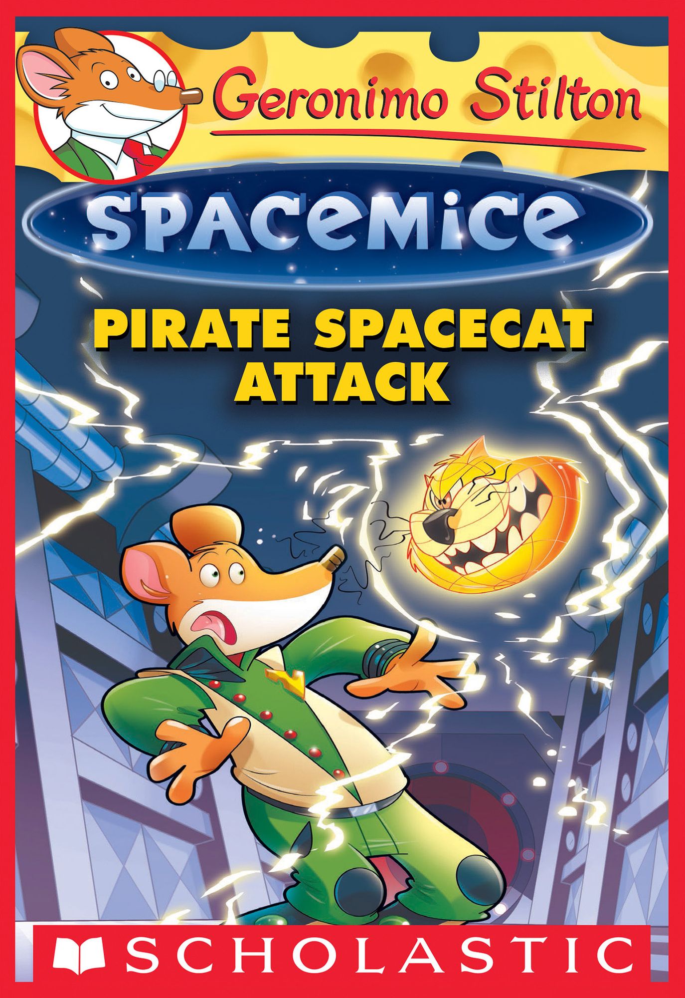Pirate Spacecat Attack (Geronimo Stilton: Spacemice Series #10)