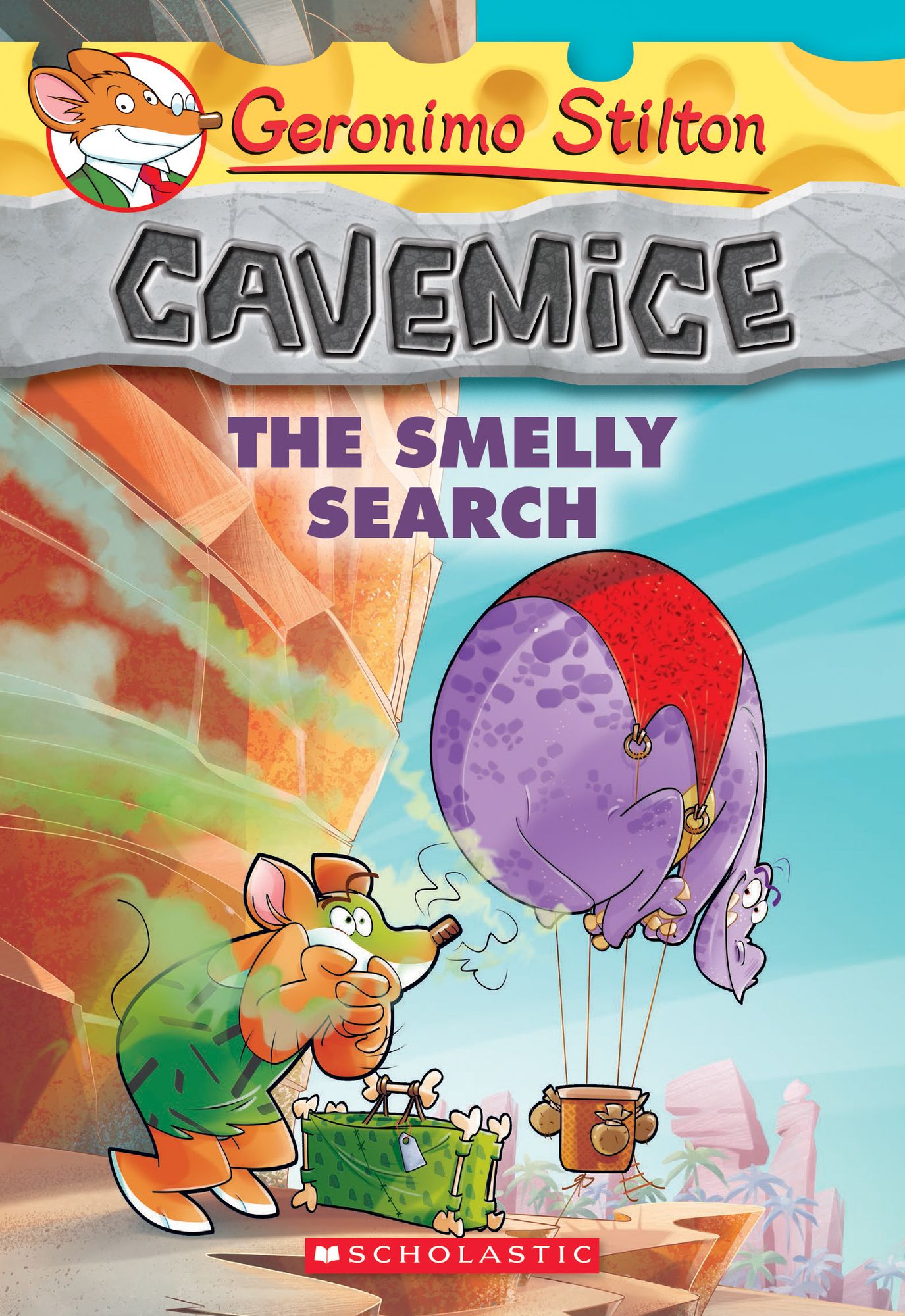 The Smelly Search (Geronimo Stilton: Cavemice Series #13)
