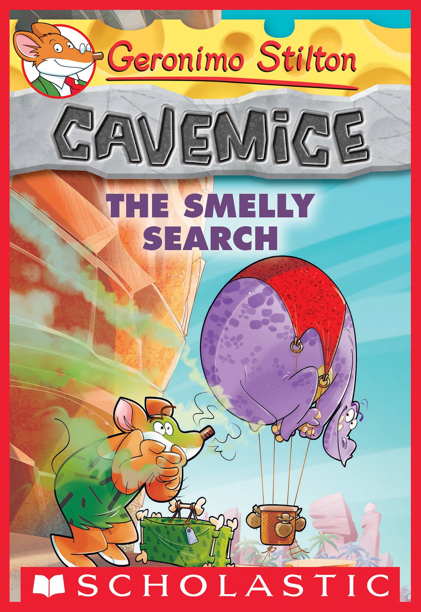 The Smelly Search (Geronimo Stilton: Cavemice Series #13)