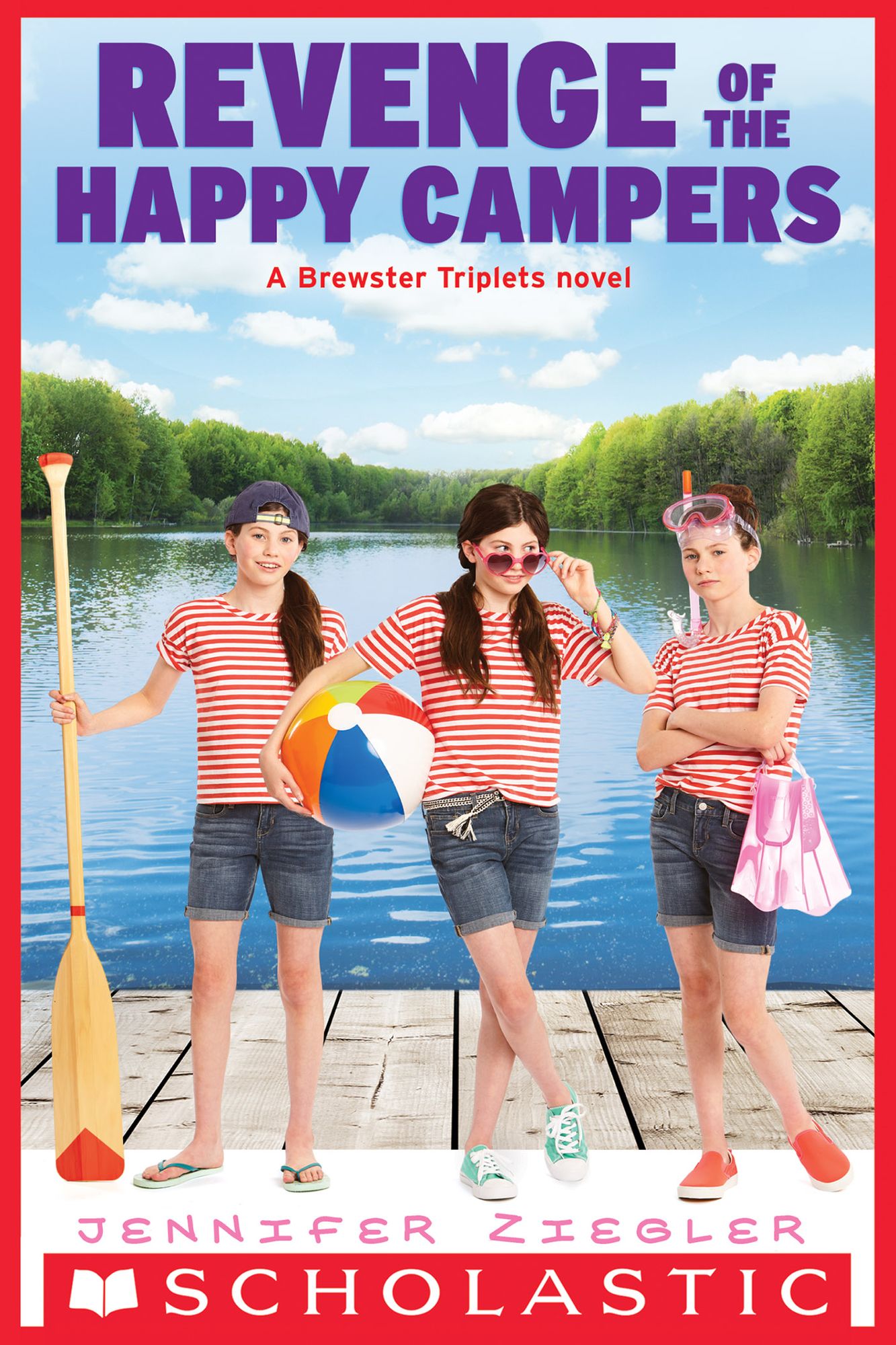 Revenge of the Happy Campers (Brewster Triplets Series)