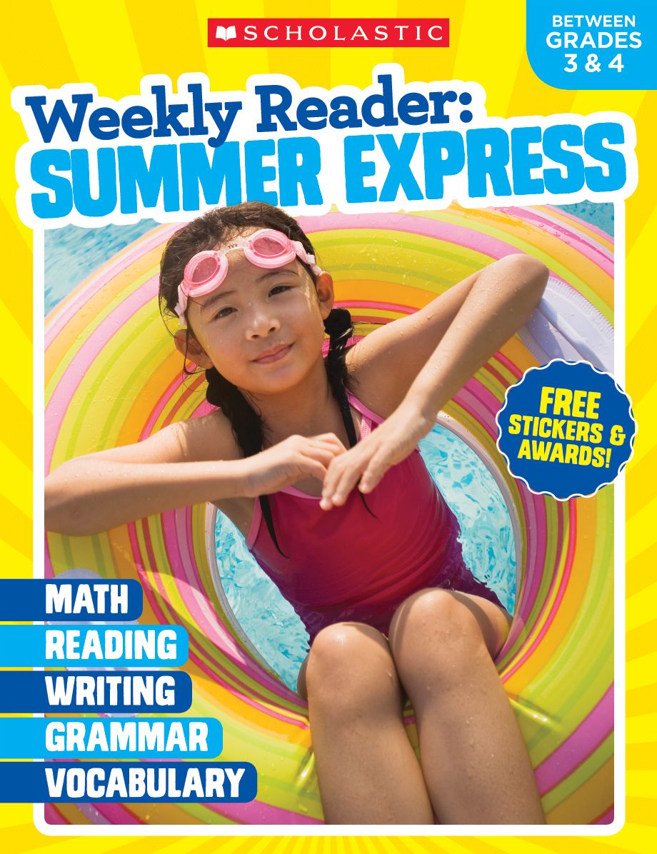 Weekly Reader: Summer Express (Between Grades 3 4) Workbook