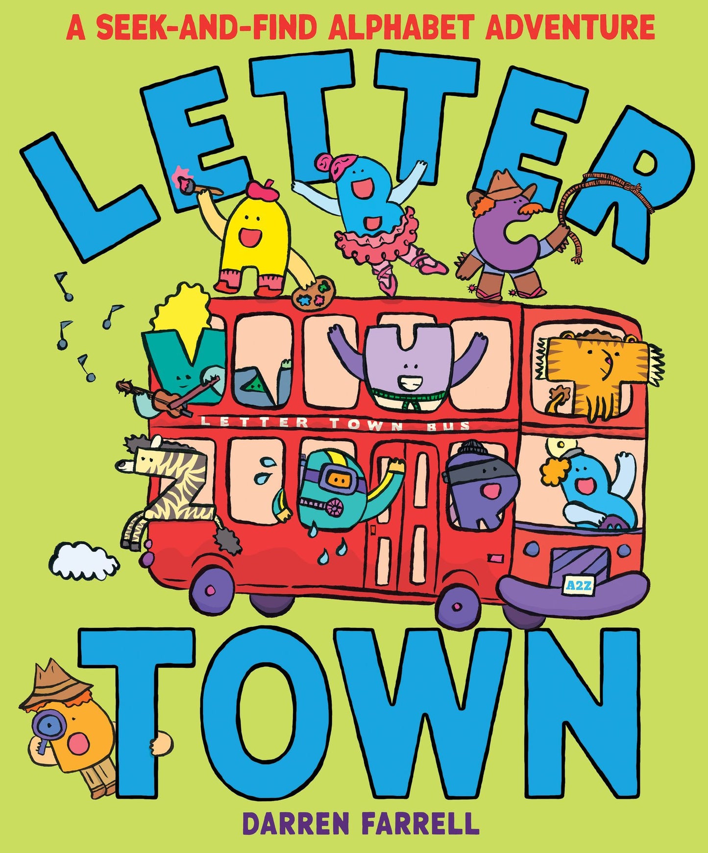 Letter Town: A Seek-and-Find Alphabet Adventure: null