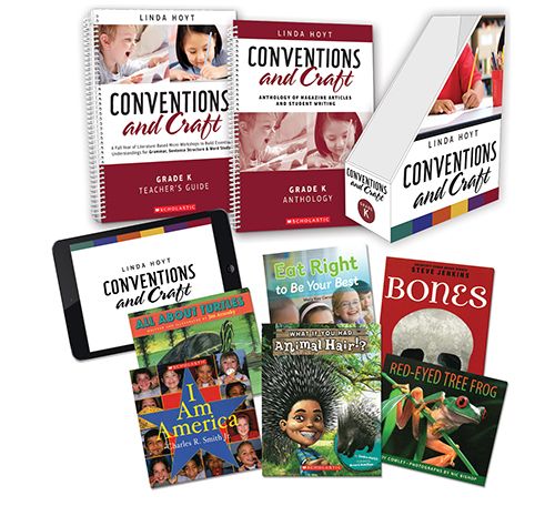 Conventions and Craft, Grade K: A Full Year of Literature-Based Micro-Workshops to Build Essential Understandings for Grammar, Sentence Structure & Word Study