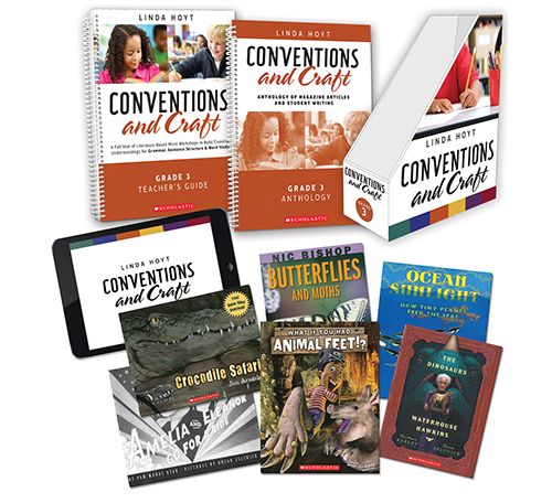 Conventions and Craft, Grade 3: A Full Year of Literature-Based Micro-Workshops to Build Essential Understandings for Grammar, Sentence Structure & Word Study