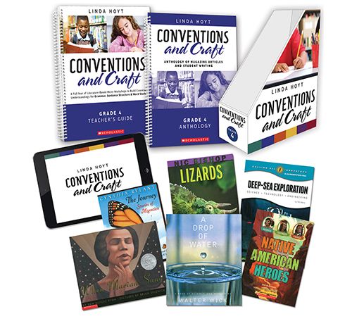 Conventions and Craft, Grade 4: A Full Year of Literature-Based Micro-Workshops to Build Essential Understandings for Grammar, Sentence Structure & Word Study