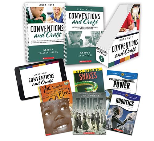 Conventions and Craft, Grade 5: A Full Year of Literature-Based Micro-Workshops to Build Essential Understandings for Grammar, Sentence Structure & Word Study