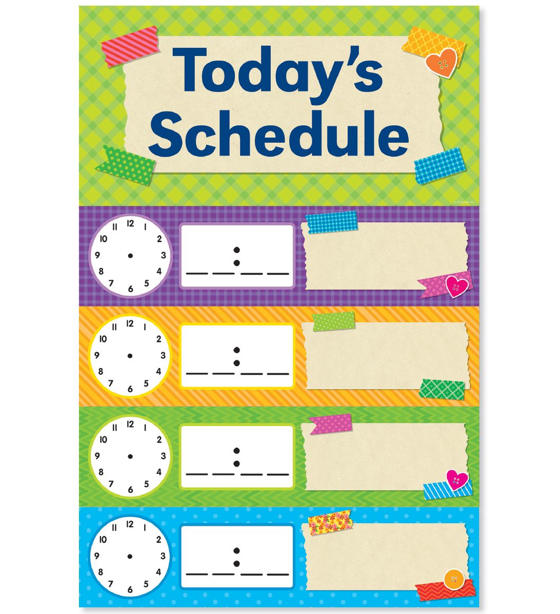 Tape It Up!: Schedule Mini Bulletin Board