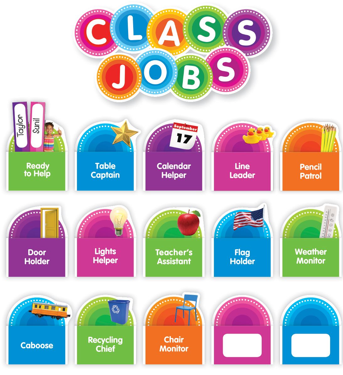 Color Your Classroom: Class Jobs Bulletin Board