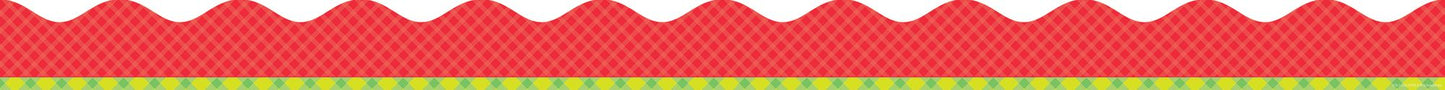 Tape It Up! Pretty in Plaid Scalloped Trimmer