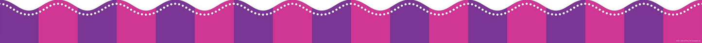 Color Your Classroom: Berry Scalloped Trimmer
