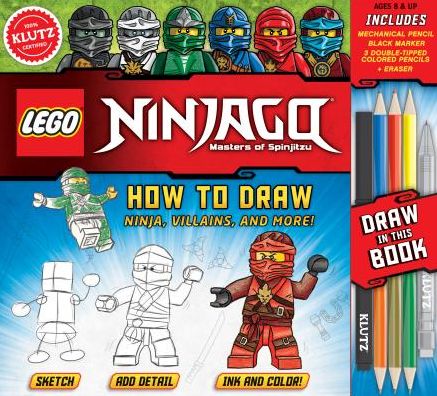 LEGO Ninjago How to Draw Ninja, Villains, and More!